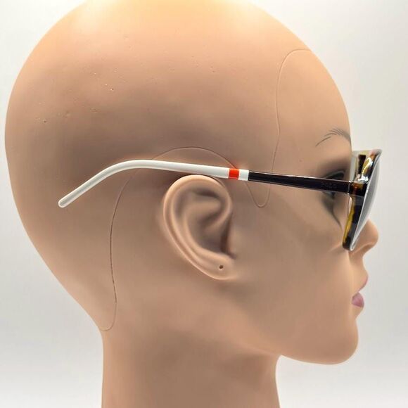 NEW Men's Y2K Ralph Lauren Aviator Sunglasses Polo 4062 Brown/Orange 58/15 Italy - Picture 4 of 11